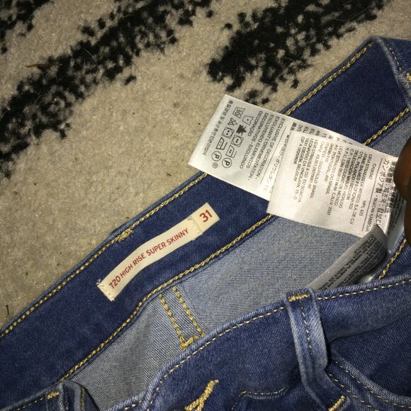 levis denim jeans blue - Picture 4 of 6
